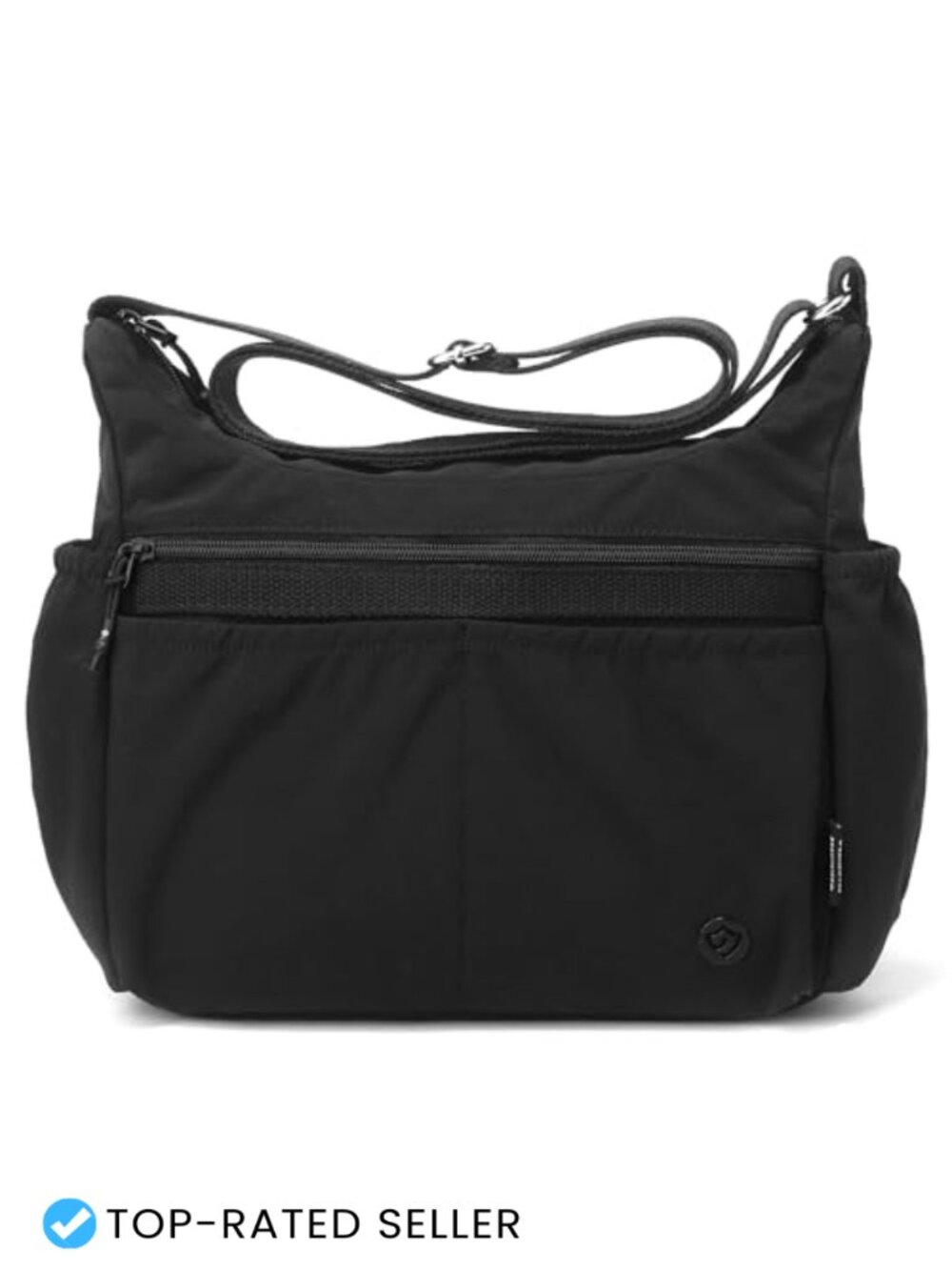Nylon Crossbody Bag Lightweight Shoulder Purse with Adjustable Strap